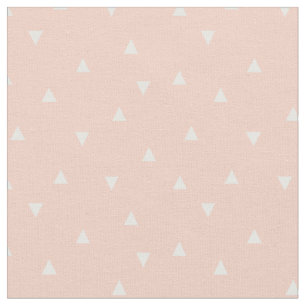 Peach Scatter Triangle Stoff