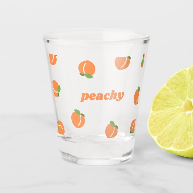 Peach Shot Glasses Schnapsglas (Vorderseite)