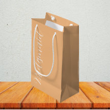 Peach Stilisierten Script Wedding Bridesmaid