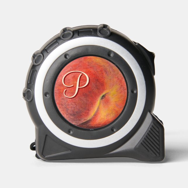 Peach Tape Measure Maßband (Vorderseite)