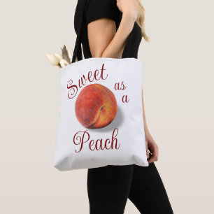 Peach Tote Bag Tasche