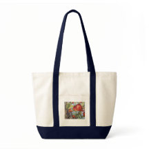 Peach Tree Orchard Obsternte Tote Beutel