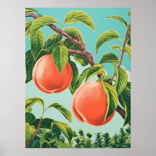 Peach Tree Poster (Vorne)