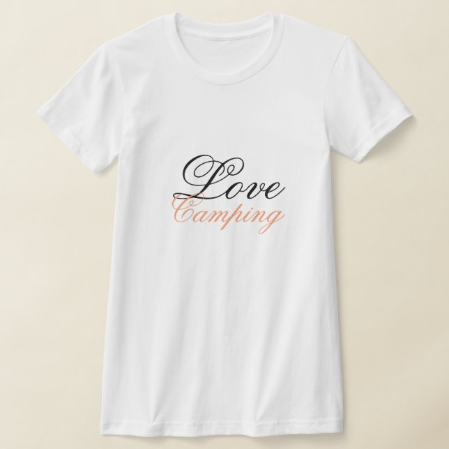 Peach und Black T-Shirt (Ablage )