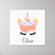 Peach Unicorn Lashes Girly