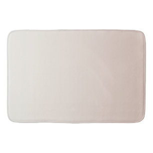 Peach White Ombre Badematte