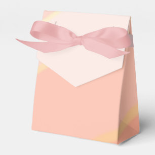 Peach Wirbel Bevorzugung Box Geschenkschachtel