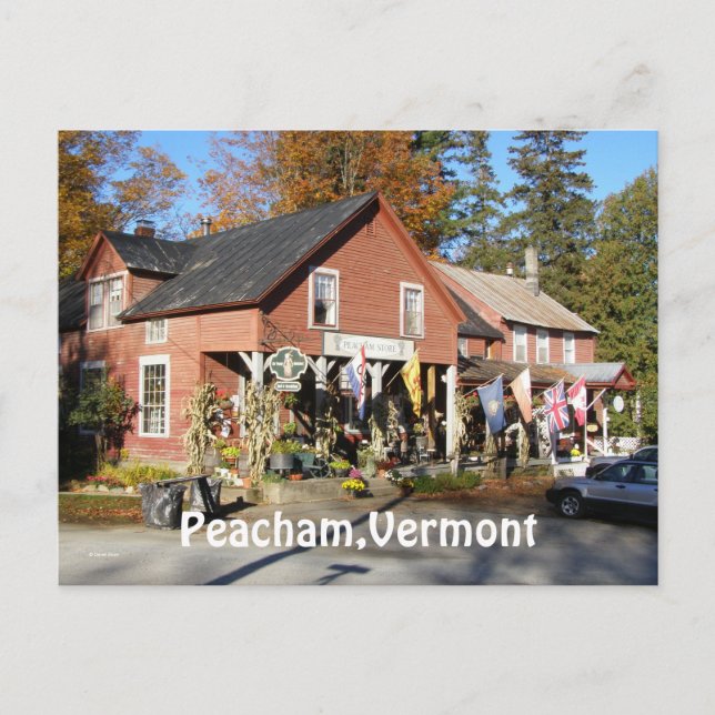 Peacham, Vermont Postkarte (Vorderseite)