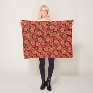 Peaches Blanket Fleecedecke