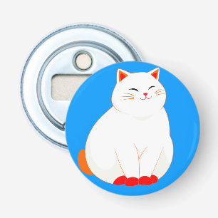 Peaches, die lächelnde Katze Flaschenöffner