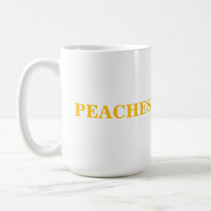 PEACHES KAFFEE TASSE! KAFFEETASSE
