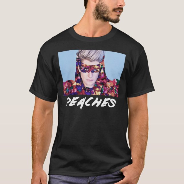 Peaches Music Sänger   T-Shirt (Vorderseite)