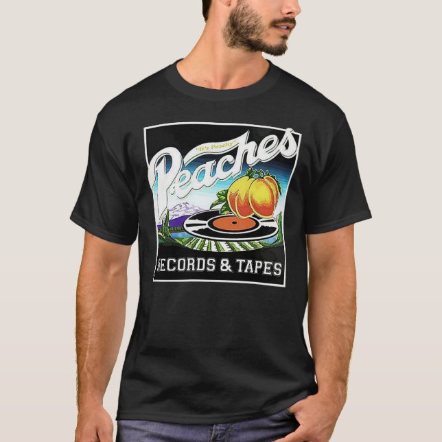 Peaches Records &amp; Tapes - Defunct Shirt Essent (Vorderseite)