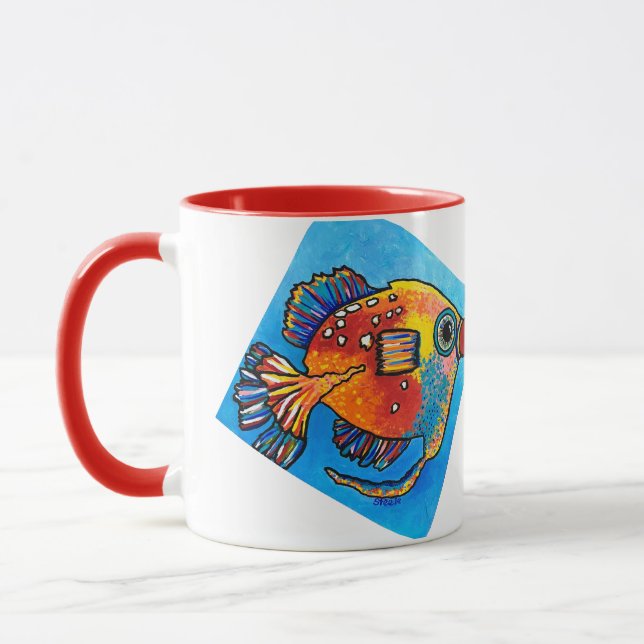 "Peaches" Tasse für Getränke (Links)