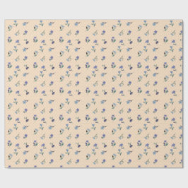 Peachify Pastel Blüten Geschenkpapier