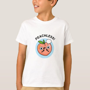 Peachless Funny Fruit Peach Puff T-Shirt