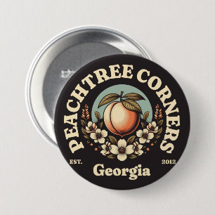 Peachtree Corners, Georgia Button