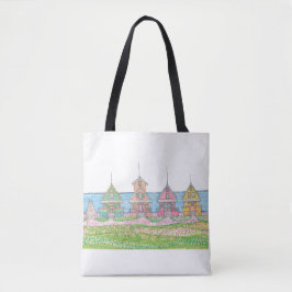 Peachy Beachy Tote Bag Tasche