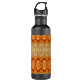 Peachy Ikat 5 Edelstahlflasche