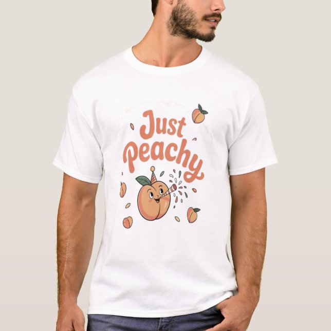 Peachy Mood T-Shirt (Vorderseite)