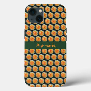 Peachy Orange Garden Rose Blume Case-Mate iPhone Hülle