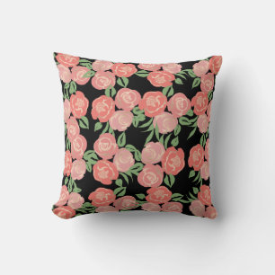 Peachy Rose Pillow Kissen