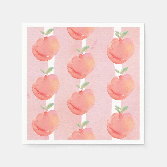 Peachy Serviette (Vorderseite)