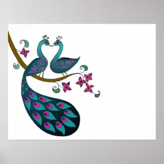 Peacock -1 Poster