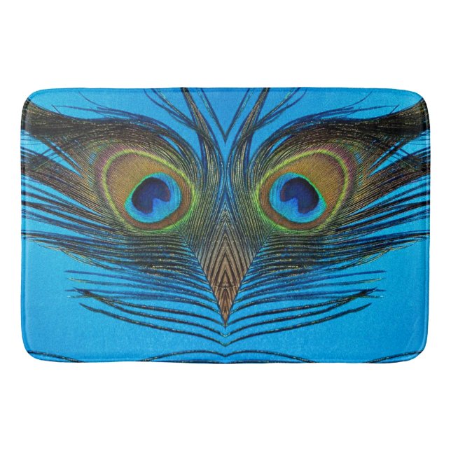 Peacock Badematte (Vorderseite)