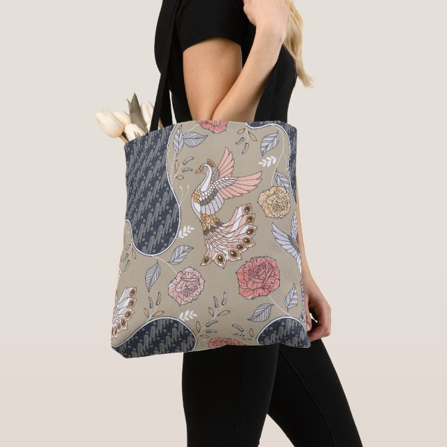 Peacock Batik Pattern Tasche (Von Nahem)