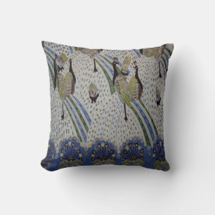 Peacock Bird Pattern Throw Kissen
