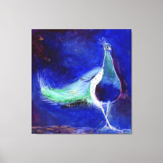 Peacock Blue 2013 Leinwanddruck (Vorderseite)