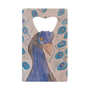 Peacock Blue Flasche Opener Geldbeutel Flaschenöffner