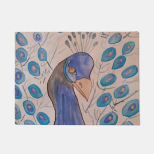 Peacock Blue Fußmatte