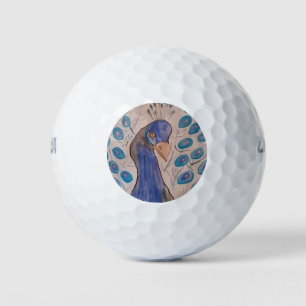 Peacock Blue Golfball