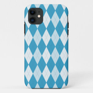 Peacock Blue Raute Kleine Diamantform Case-Mate iPhone Hülle