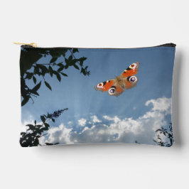 Peacock Butterfly Accessoire Bag Zubehörtasche