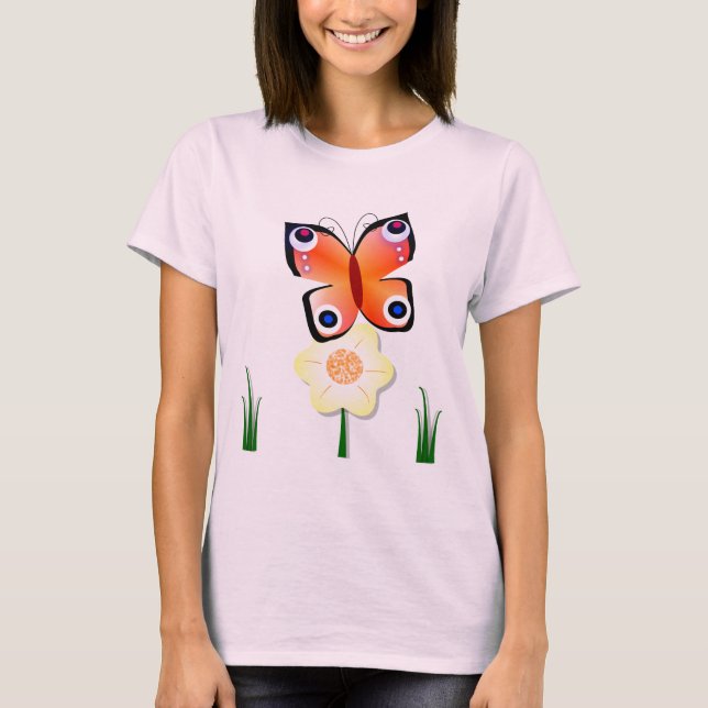 Peacock Butterfly-T - Shirt (Vorderseite)