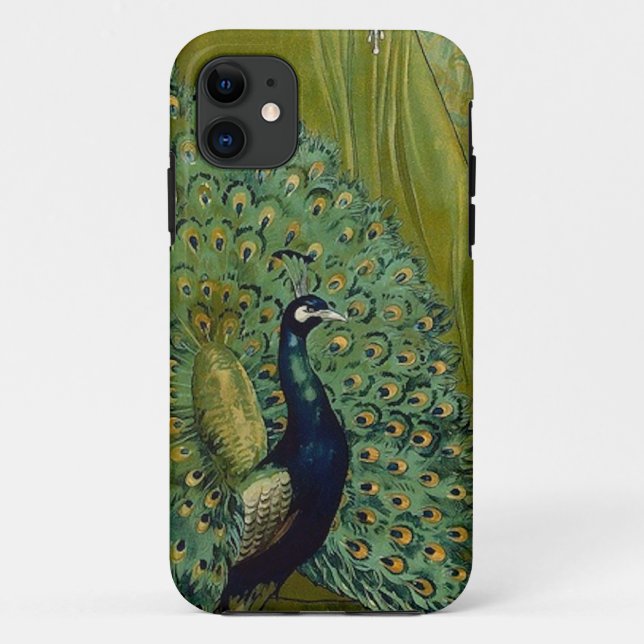Peacock Case-Mate iPhone Hülle (Rückseite)