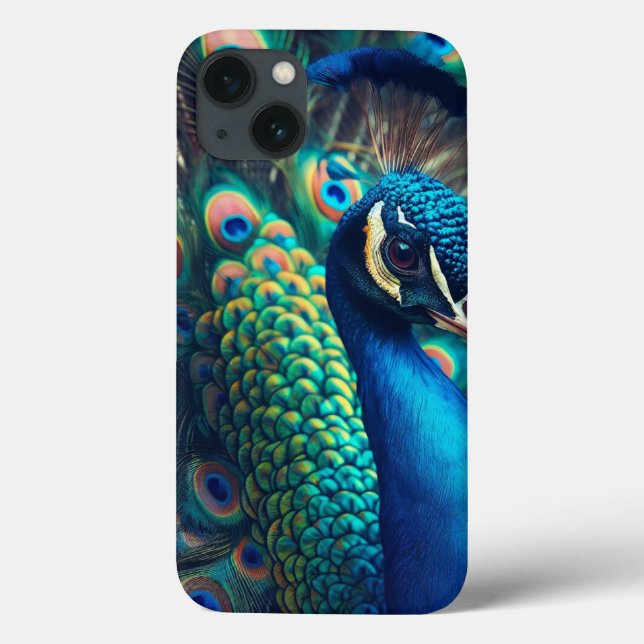 Peacock Case-Mate iPhone Hülle (Rückseite)