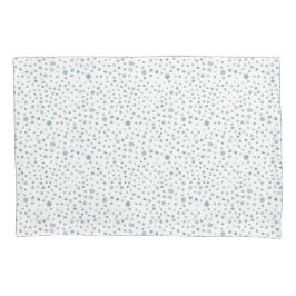 Peacock Confetti Wasserfarbe Dots Pillowcase Kissenbezug