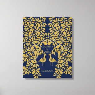 Peacock de grandes portes par mariage livre d'or