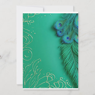 Peacock Elegance enthüllt Einladung