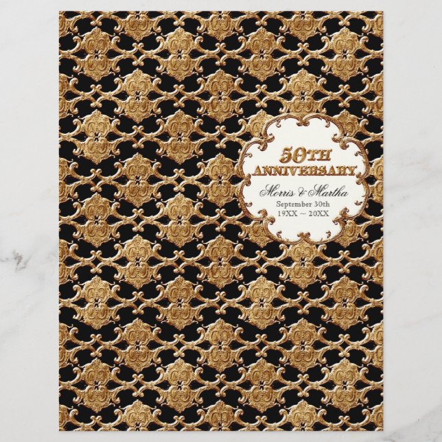 Peacock & Feather Elegantes Matching Wedding Progr (Vorderseite)