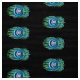 Peacock Feather Fabric Stoff