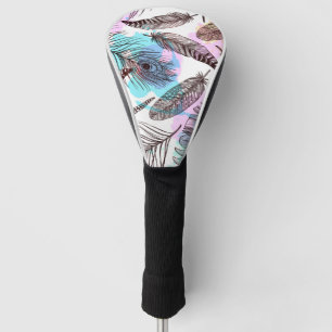 Peacock Feather Golf Headcover