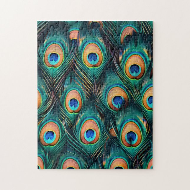 Peacock Feather Pattern (Vertikal)