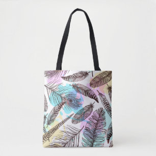 Peacock Feather Tasche