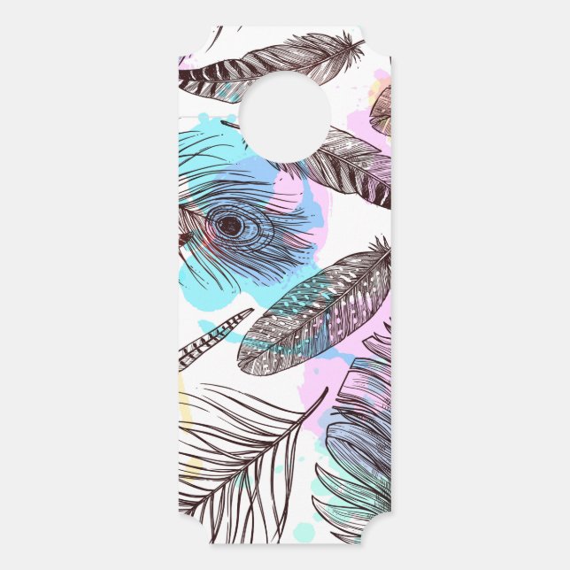 Peacock Feather Türanhänger (Vorderseite)