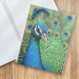 Peacock Feathers Notizbuch